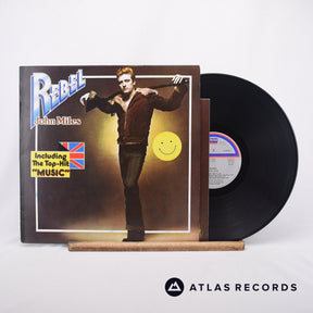 John Miles Rebel LP Vinyl Record - Front Cover & Record