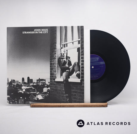 John Miles Stranger In The City LP Vinyl Record - Front Cover & Record