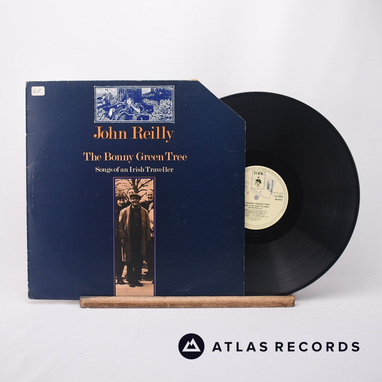 John Reilly The Bonny Green Tree LP Vinyl Record - Front Cover & Record