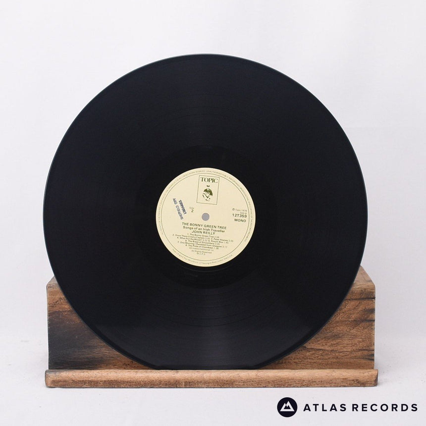 John Reilly - The Bonny Green Tree - Lyric Sheet Mono LP Vinyl Record - VG/EX