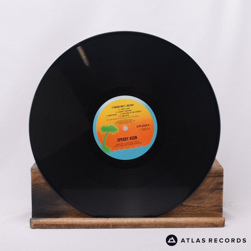 John "Speedy" Keen - Y'Know Wot I Mean? - LP Vinyl Record - NM/EX