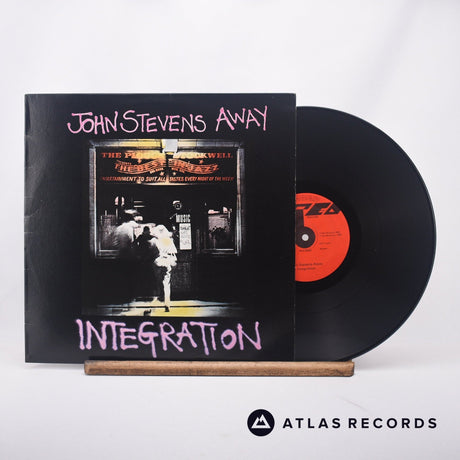 John Stevens' Away Integration LP Vinyl Record - Front Cover & Record