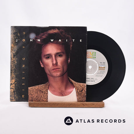 John Waite Missing You 7" Vinyl Record - Front Cover & Record