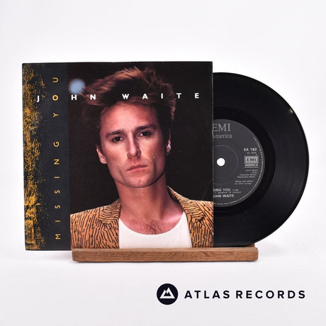 John Waite Missing You 7" Vinyl Record - Front Cover & Record