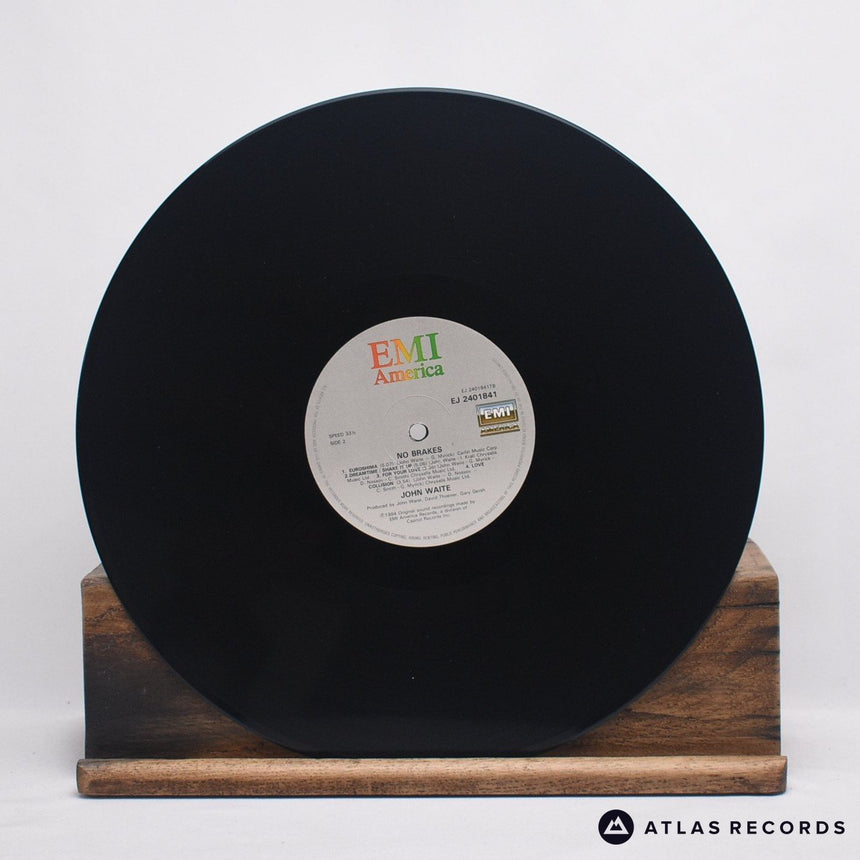 John Waite - No Brakes - LP Vinyl Record - EX/EX