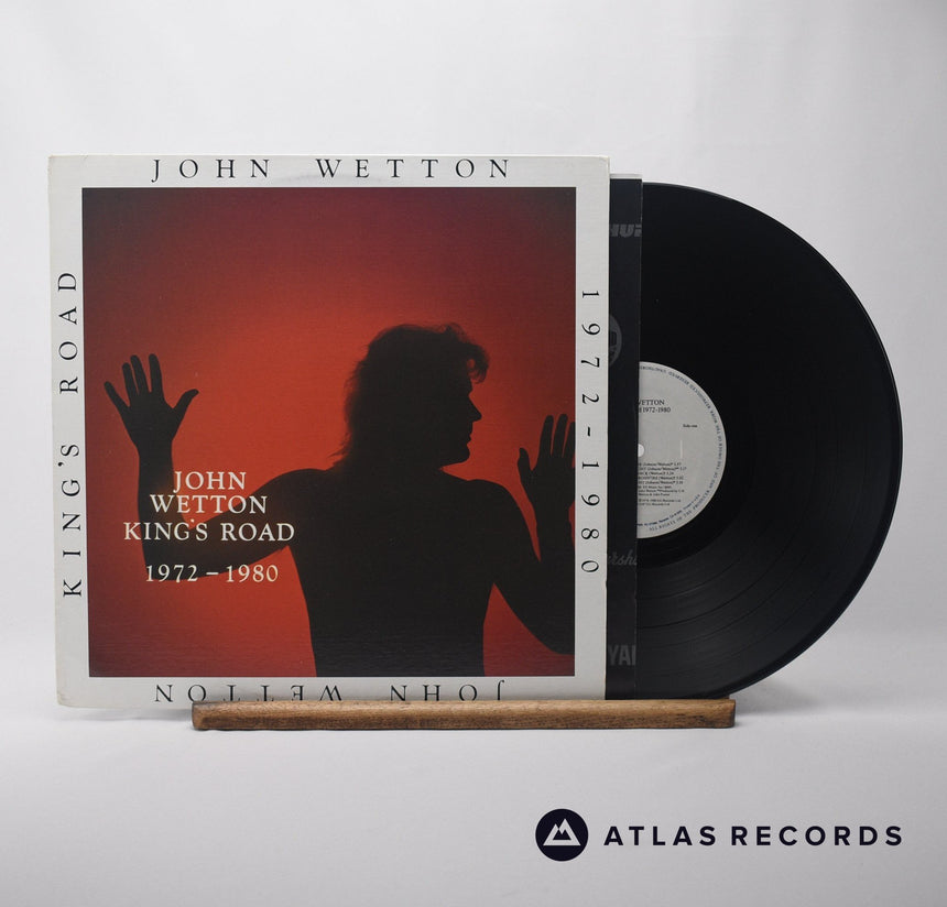 John Wetton King's Road 1972-1980 LP Vinyl Record - Front Cover & Record