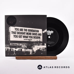 Johnny Boy You Are The Generation That Bought More Shoes And You Get What You Deserve 7" Vinyl Record - Front Cover & Record