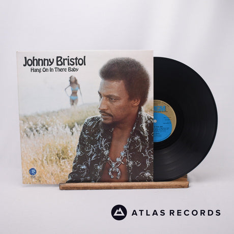 Johnny Bristol Hang On In There Baby LP Vinyl Record - Front Cover & Record