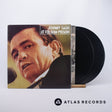 Johnny Cash At Folsom Prison 2 x LP Vinyl Record - Front Cover & Record
