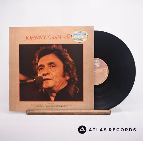 Johnny Cash At The Country Store LP Vinyl Record - Front Cover & Record
