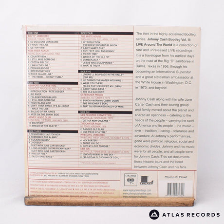 Johnny Cash - Bootleg Vol III: Live Around The World - 3 x LP Vinyl Record - NEW