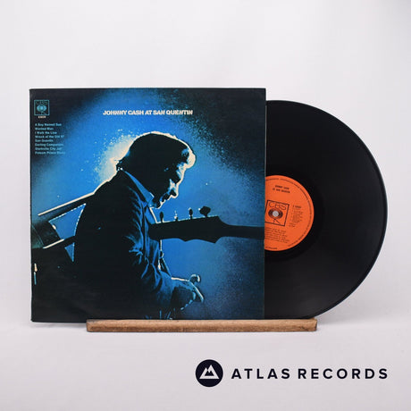 Johnny Cash Johnny Cash At San Quentin LP Vinyl Record - Front Cover & Record