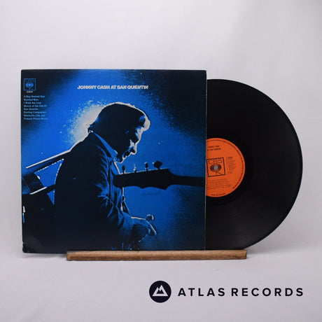 Johnny Cash Johnny Cash At San Quentin LP Vinyl Record - Front Cover & Record