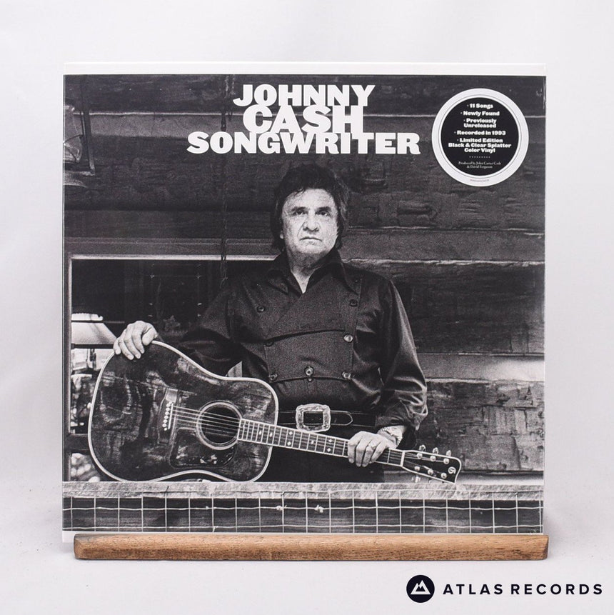 Johnny Cash Songwriter LP Vinyl Record - Front Cover & Record