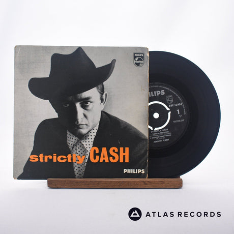 Johnny Cash Strictly Cash 7" Vinyl Record - Front Cover & Record