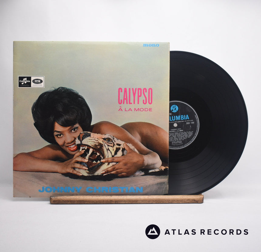 Johnny Christian Calypso A La Mode LP Vinyl Record - Front Cover & Record