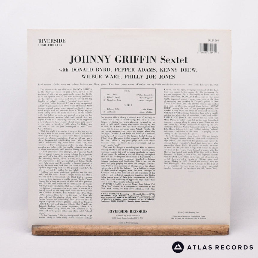 Johnny Griffin Sextet - Johnny Griffin Sextet - A-1 B-1 LP Vinyl Record - EX/EX