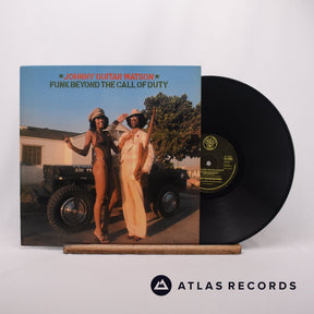 Johnny Guitar Watson Funk Beyond The Call Of Duty LP Vinyl Record - Front Cover & Record