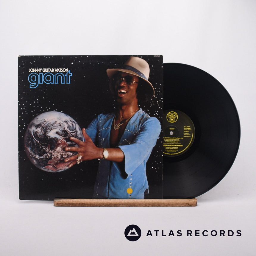 Johnny Guitar Watson Giant LP Vinyl Record - Front Cover & Record