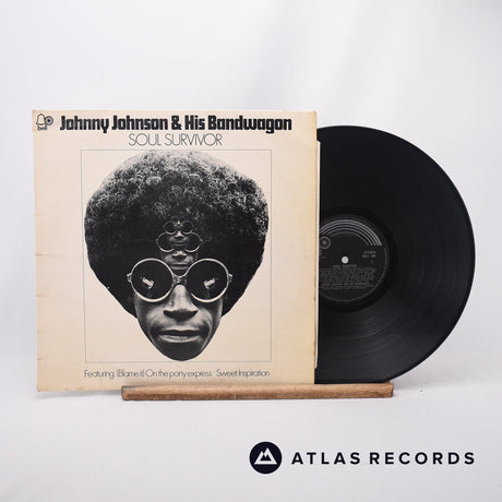 Johnny Johnson And The Bandwagon Soul Survivor LP Vinyl Record - Front Cover & Record