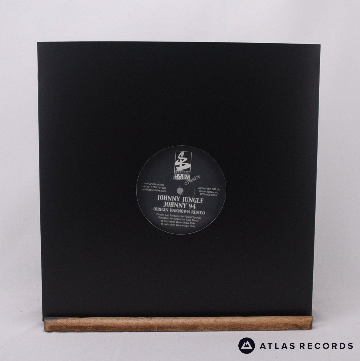 Johnny Jungle Johnny '94 12" Vinyl Record - In Sleeve