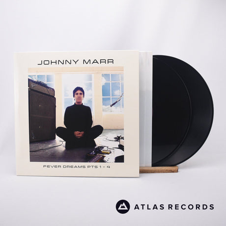 Johnny Marr Fever Dreams Pts 1-4 2 x LP Vinyl Record - Front Cover & Record