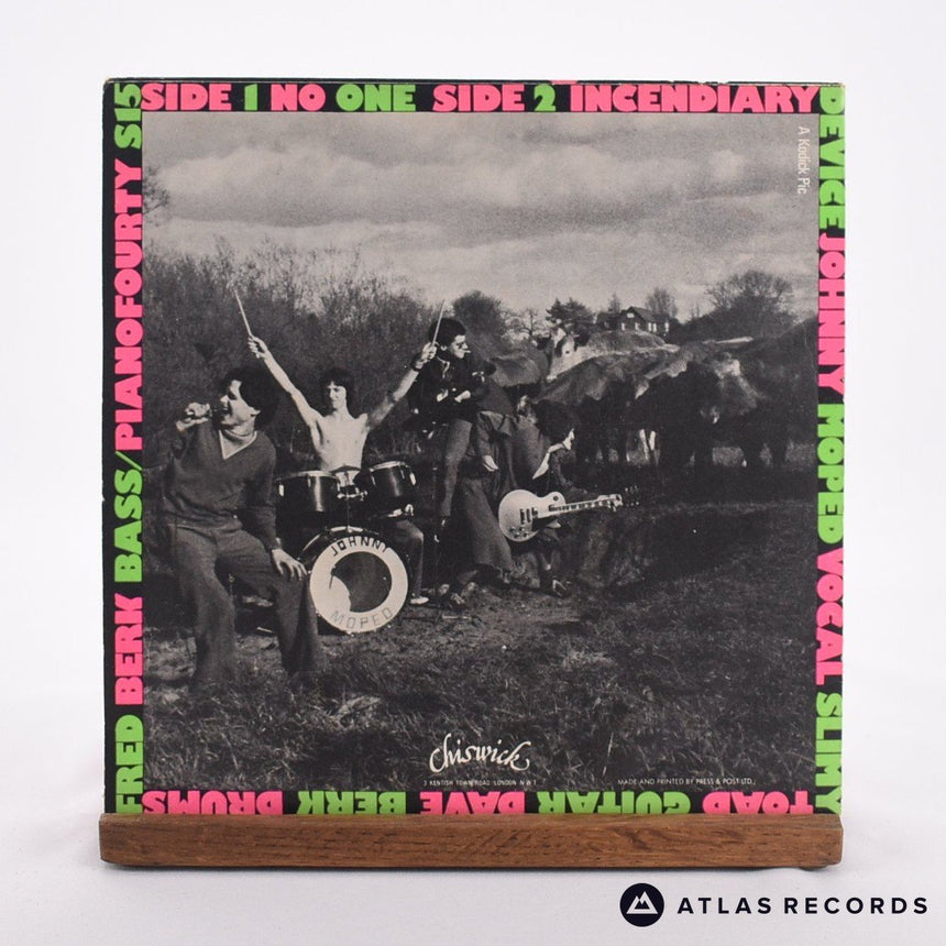 Johnny Moped - No One - 7" Vinyl Record - VG+/VG+