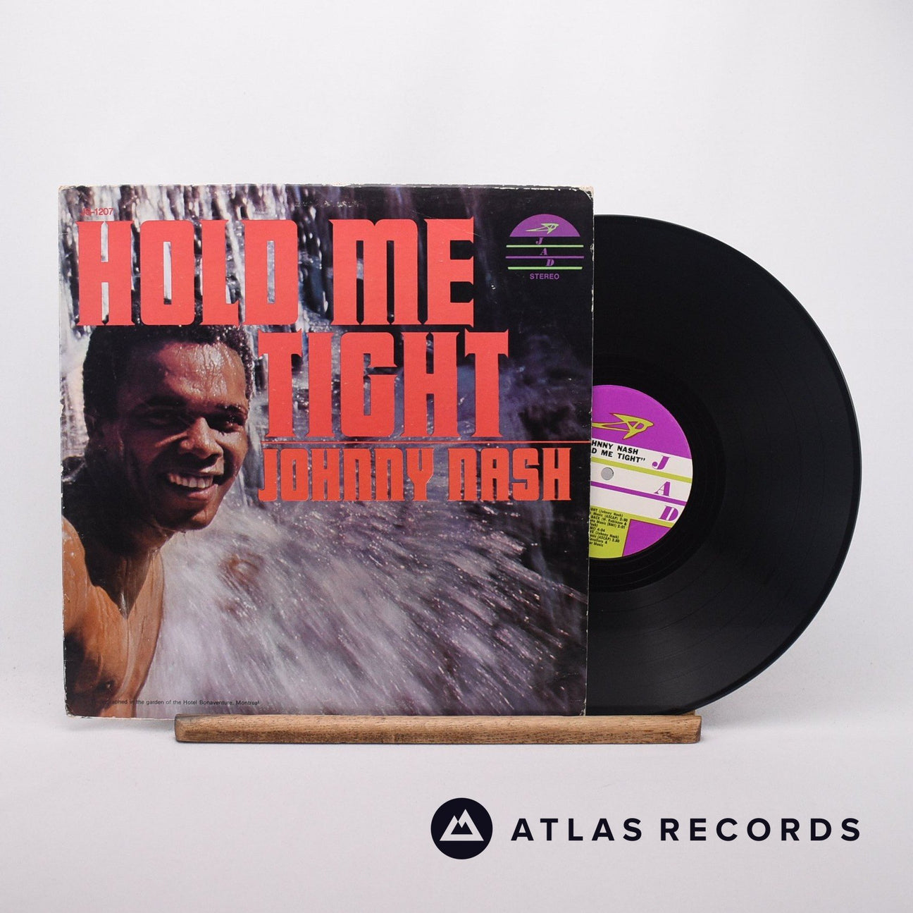 Johnny Nash Hold Me Tight LP Vinyl Record - Front Cover & Record