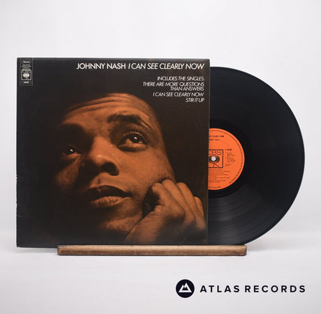 Johnny Nash I Can See Clearly Now LP Vinyl Record - Front Cover & Record