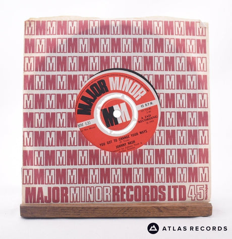 Johnny Nash - Love And Peace - 7" Vinyl Record - EX/EX