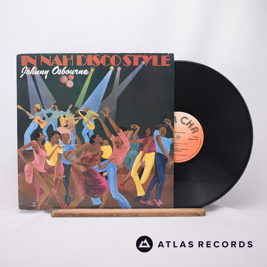 Johnny Osbourne In Nah Disco Style LP Vinyl Record - Front Cover & Record