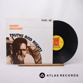 Johnny Osbourne Truths And Rights LP Vinyl Record - Front Cover & Record