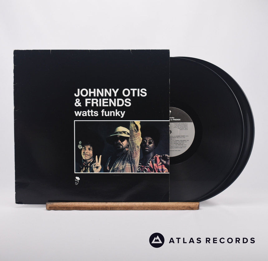 Johnny Otis & Friends Watts Funky Double LP Vinyl Record - Front Cover & Record