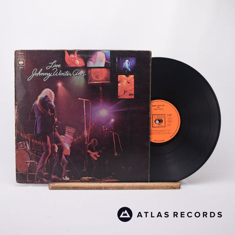 Johnny Winter And Live LP Vinyl Record - Front Cover & Record