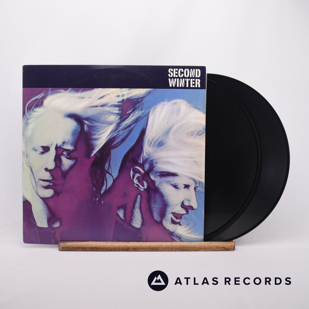 Johnny Winter Second Winter 2 x LP Vinyl Record - Front Cover & Record