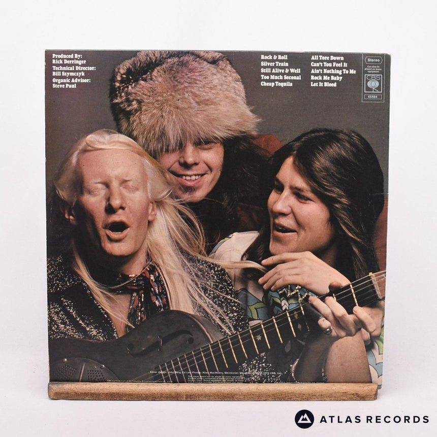 Johnny Winter - Still Alive And Well - LP Vinyl Record - EX/EX
