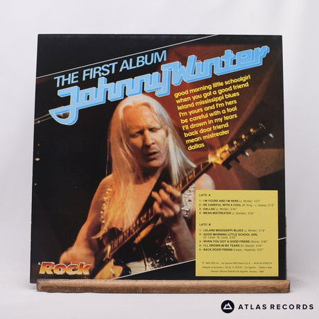 Johnny Winter - The First Album - Reissue LP Vinyl Record - EX/EX