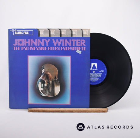 Johnny Winter The Progressive Blues Experiment LP Vinyl Record - Front Cover & Record