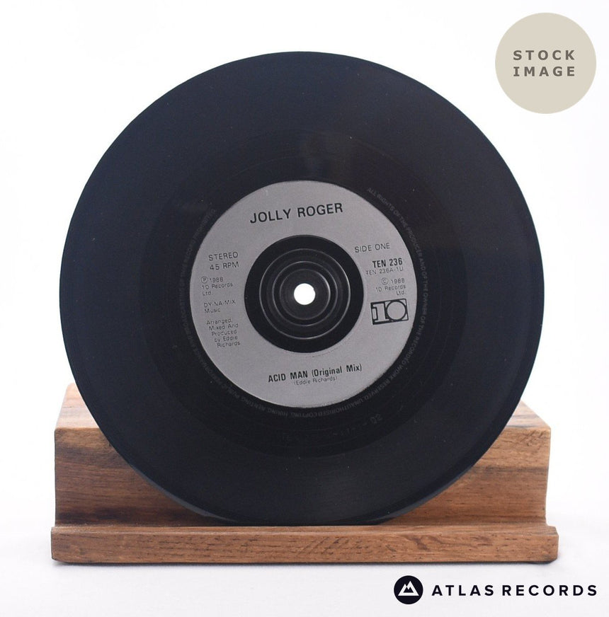 Jolly Roger Acid Man 7" Vinyl Record - Record A Side