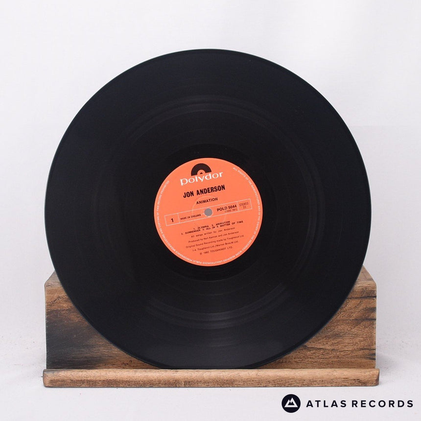 Jon Anderson - Animation - LP Vinyl Record - VG+/EX