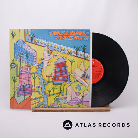 Jon Anderson In The City Of Angels LP Vinyl Record - Front Cover & Record