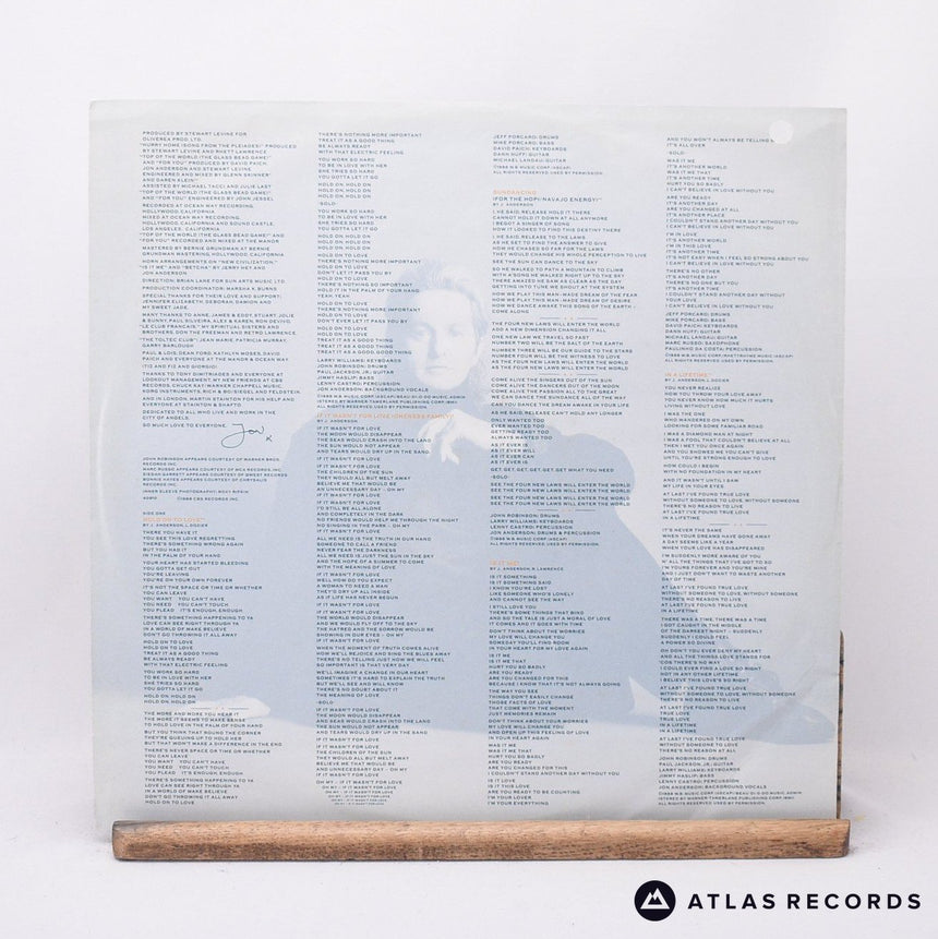 Jon Anderson - In The City Of Angels - LP Vinyl Record - EX/EX