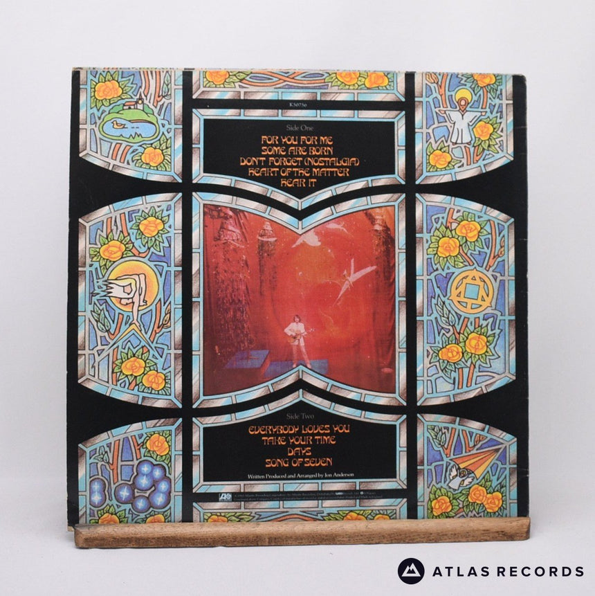 Jon Anderson - Song Of Seven - Strawberry LP Vinyl Record - EX/EX