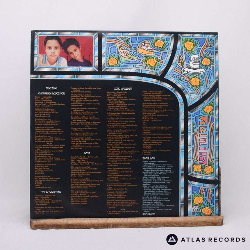 Jon Anderson - Song Of Seven - Strawberry LP Vinyl Record - EX/EX