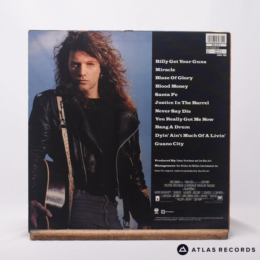 Jon Bon Jovi - Blaze Of Glory - LP Vinyl Record - VG+/VG+