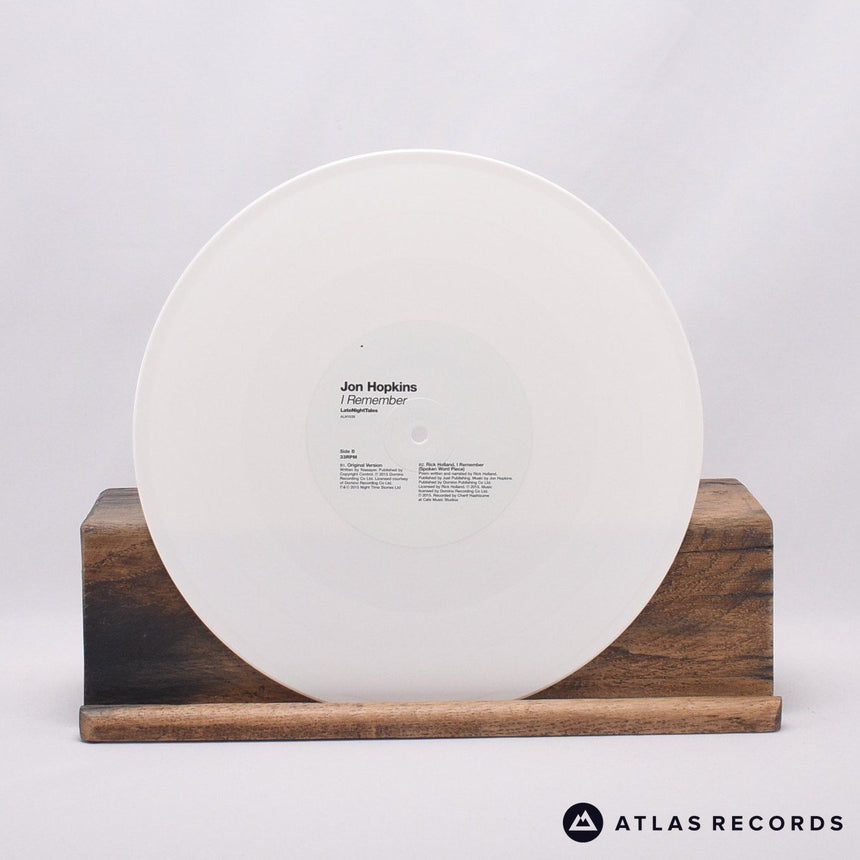 Jon Hopkins - I Remember - White 10" Vinyl Record - EX/EX