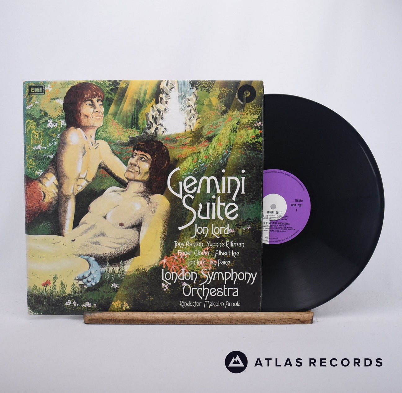 Jon Lord Gemini Suite LP Vinyl Record - Front Cover & Record