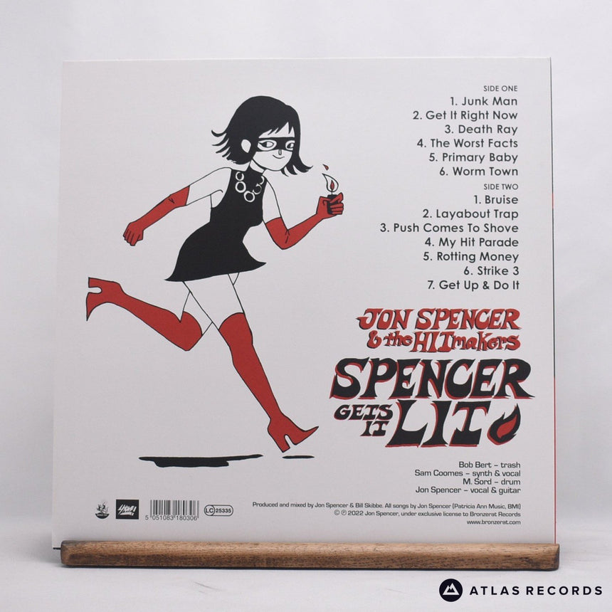 Jon Spencer & The Hitmakers - Spencer Gets It Lit - LP Vinyl Record - NM/NM