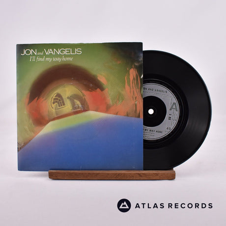 Jon & Vangelis I'll Find My Way Home 7" Vinyl Record - Front Cover & Record