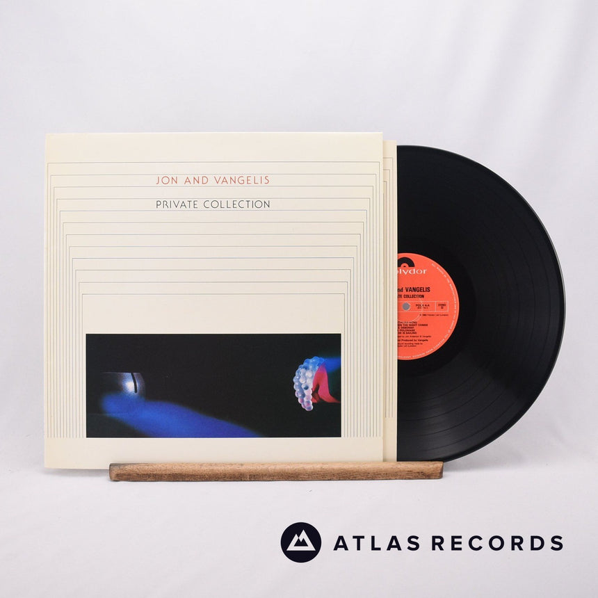 Jon & Vangelis Private Collection LP Vinyl Record - Front Cover & Record